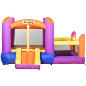 Outsunny Bouncy Castles Blue;Orange;Purple 3