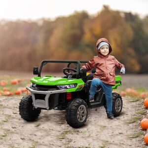 Freeport Park Kids Ride On Off-road Toy Truck Black/Green 2 Freeport Park Kids Ride On Off-road Toy Truck Black/Green 2