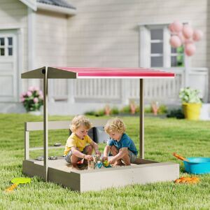 Freeport Park Ebner 110Cm x 114Cm Wood Square Sandbox 110cm H X 110cm W X 114cm L Freeport Park Ebner 110Cm x 114Cm Wood Square Sandbox 110cm H X 110cm W X 114cm L