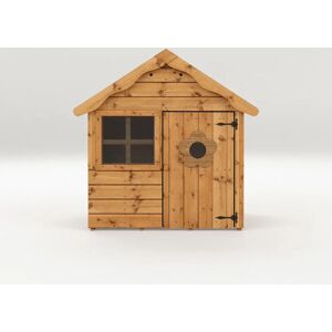 Mercia Garden Products Mercia Snug Playhouse brown 139.0 H x 123.0 W x 141.0 D cm