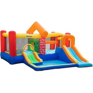 Outsunny Kids Bounce Houses 230.0 H x 370.0 W x 380.0 D cm