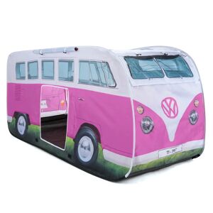 Volkswagen VW Kids Pop up Tent pink/gray/black/indigo 71.0 H x 65.0 W x 163.0 D cm