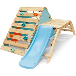 Plum My First Climbing Frame blue/brown/orange 100.0 H x 143.0 W x 260.0 D cm