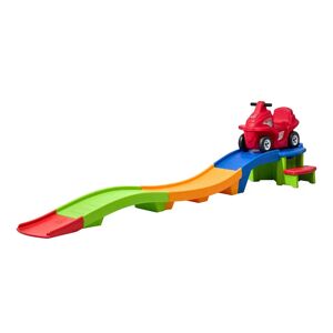Step2 Outdoor Kids Game blue/green/red 32.4 H x 280.0 W x 69.0 D cm