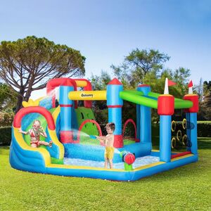 Outsunny Bounce House 197.0 H x 390.0 W x 300.0 D cm