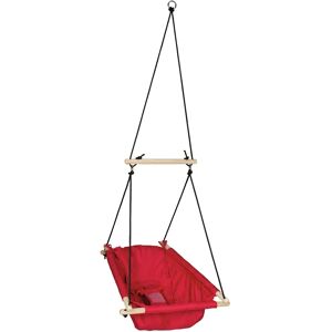 roba Swing Seat red 28.0 H x 61.0 W x 77.0 D cm