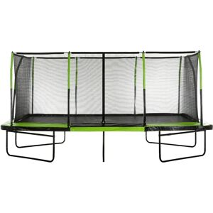 Upper Bounce UpperBounce 10' x 17' Mega Large Rectangle Trampoline with Enclosure Net System, Professional Trampoline black/green 9.0 H x 17.0 W x 10.0 D cm