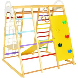 Freeport Park Giffin Climbing Frame yellow 138.0 H cm