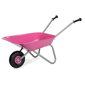 ROLLYTOYS Rolly Toys Child's Cat Metal Wheelbarrow With Double Front Wheel pink 41.0 H x 38.0 W x 80.0 D cm