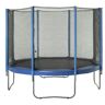 Upper Bounce Trampoline Replacement Enclosure Surround Safety Ouside Net for 14ft Frame using 8 Straight Poles black 165.0 H x 427.0 W x 427.0 D cm