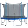Upper Bounce Trampoline Replacement Enclosure Surround Safety Inside Net for 10ft Frame using 6 Straight Poles black 165.0 H x 305.0 W x 305.0 D cm
