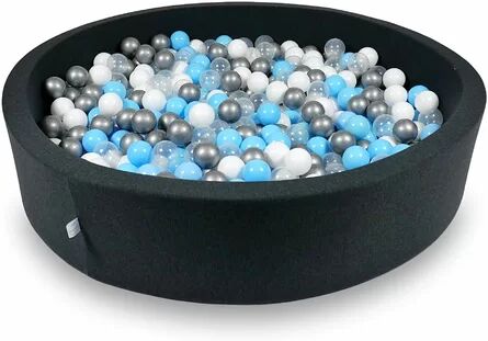 Freeport Park Tori Ball Pit Pool Freeport Park Colour: Graphite/Blue/Silver/Clear  - Size: 100 cm H x 75 cm W