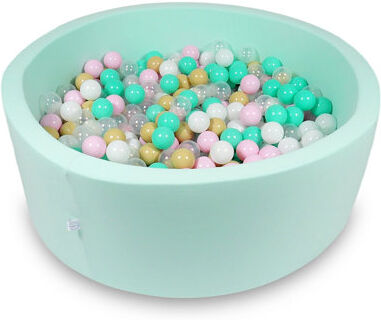 Freeport Park Nayeli Ball Pit Pool Freeport Park Colour: Mint/Pink/Clear/Nut  - Size: Rectangle 200 x 300cm Freeport Park Nayeli Ball Pit Pool Freeport Park Colour: Mint/Pink/Clear/Nut  - Size: Rectangle 200 x 300cm