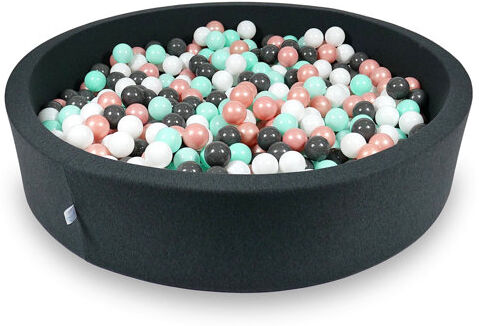 Freeport Park Tori Ball Pit Pool Freeport Park Colour: Graphite/White/Coral/Mint  - Size: 91cm H X 98cm W X 205cm D Freeport Park Tori Ball Pit Pool Freeport Park Colour: Graphite/White/Coral/Mint  - Size: 91cm H X 98cm W X 205cm D