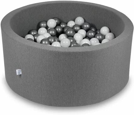 Freeport Park Bryanna Ball Pit Pool Freeport Park Colour: Grey/White/Silver  - Size: Small Freeport Park Bryanna Ball Pit Pool Freeport Park Colour: Grey/White/Silver  - Size: Small