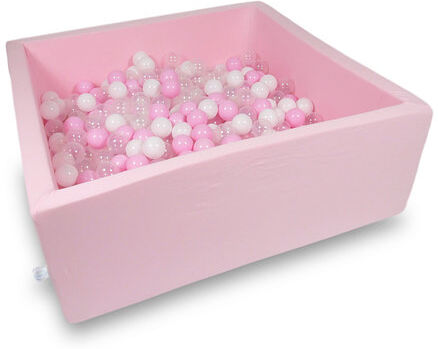 Freeport Park Lauryn Ball Pit Pool Freeport Park Colour: Powder Pink/White/Clear/Rose  - Size: Medium Freeport Park Lauryn Ball Pit Pool Freeport Park Colour: Powder Pink/White/Clear/Rose  - Size: Medium