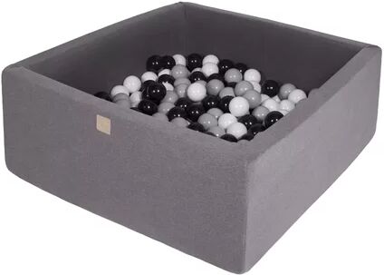 Freeport Park Shemar Ball Pit with Plastic Balls Freeport Park Colour: Dark Grey/Black/White/Grey  - Size: 90cm H X 123cm W X 39cm D