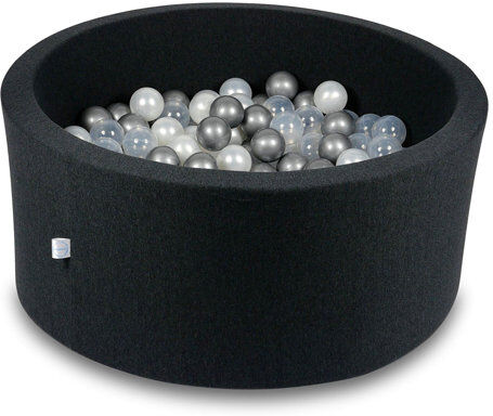 Freeport Park Bryanna Ball Pit Pool Freeport Park Colour: Graphite/Pearl/Silver/Clear  - Size: Small Freeport Park Bryanna Ball Pit Pool Freeport Park Colour: Graphite/Pearl/Silver/Clear  - Size: Small