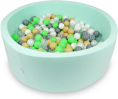 Freeport Park Nayeli Ball Pit Pool Freeport Park Colour: Mint/Green/Nut/Grey  - Size: Medium Freeport Park Nayeli Ball Pit Pool Freeport Park Colour: Mint/Green/Nut/Grey  - Size: Medium