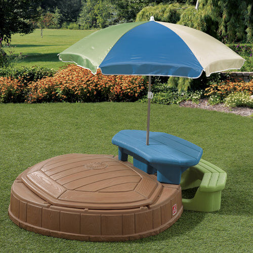 Freeport Park Summertime 145cm Novelty Sandbox Freeport Park  - Size: 177cm H X 347cm W X 232cm D Freeport Park Summertime 145cm Novelty Sandbox Freeport Park  - Size: 177cm H X 347cm W X 232cm D