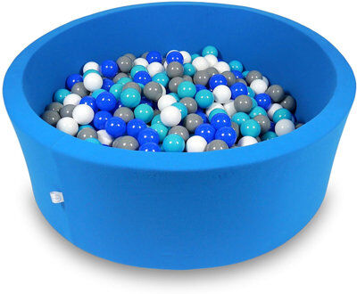 Freeport Park Nayeli Ball Pit Pool Freeport Park Colour: Blue/Turquoise/White/Grey  - Size: Medium Freeport Park Nayeli Ball Pit Pool Freeport Park Colour: Blue/Turquoise/White/Grey  - Size: Medium
