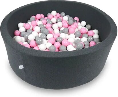 Freeport Park Nayeli Ball Pit Pool Freeport Park Colour: Graphite/Rose/Grey/White  - Size: Medium Freeport Park Nayeli Ball Pit Pool Freeport Park Colour: Graphite/Rose/Grey/White  - Size: Medium