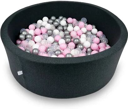 Freeport Park Nayeli Ball Pit Pool Freeport Park Colour: Graphite/Pink/Silver/Clear  - Size: Medium