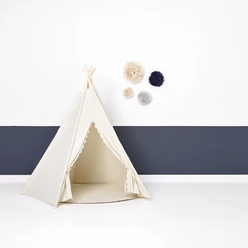 The Little Green Sheep Play Tent The Little Green Sheep Colour: Linen  - Size: 120cm H X 120cm W X 120cm D The Little Green Sheep Play Tent The Little Green Sheep Colour: Linen  - Size: 120cm H X 120cm W X 120cm D