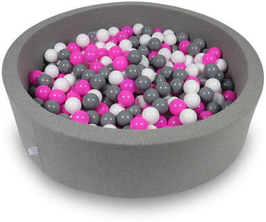 Freeport Park Denise Ball Pit Pool Freeport Park Colour: Grey/White/Pink  - Size: Medium Freeport Park Denise Ball Pit Pool Freeport Park Colour: Grey/White/Pink  - Size: Medium