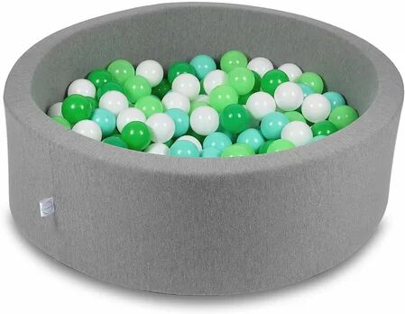 Borough Wharf Worth Ball Pit Pool Borough Wharf Colour: Grey/White/Mint/Mint Green  - Size: 33cm H X 33cm W X 2cm D