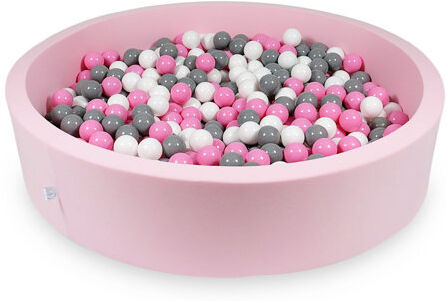 Freeport Park Tori Ball Pit Pool Freeport Park Colour: Powder Pink/White/Grey/Rose  - Size: Medium Freeport Park Tori Ball Pit Pool Freeport Park Colour: Powder Pink/White/Grey/Rose  - Size: Medium