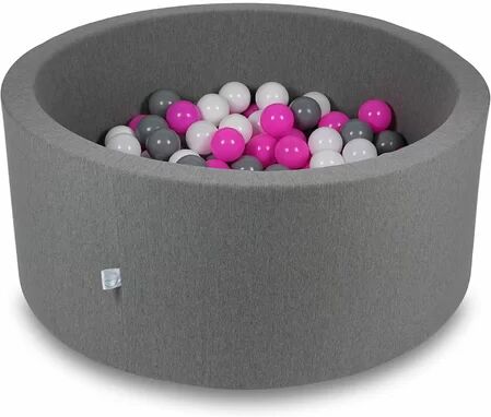 Freeport Park Bryanna Ball Pit Pool Freeport Park Colour: Grey/White/Pink  - Size: Small Freeport Park Bryanna Ball Pit Pool Freeport Park Colour: Grey/White/Pink  - Size: Small