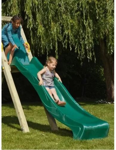 Freeport Park Beach Hut Play Tower Climbing Frame Freeport Park Size: 120 cm, Colour: Green  - Size: 200cm H X 100cm W X 2cm D