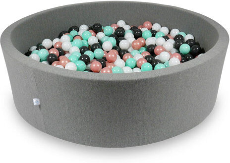 Freeport Park Paola Ball Pit Pool Freeport Park Colour: Grey/Coral/Mint/Graphite  - Size: H45 x W160 x D35cm Freeport Park Paola Ball Pit Pool Freeport Park Colour: Grey/Coral/Mint/Graphite  - Size: H45 x W160 x D35cm