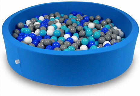 Freeport Park Tori Ball Pit Pool Freeport Park Colour: Blue/Turquoise/White/Grey  - Size: 30cm H x 90cm W x 1.8cm D Freeport Park Tori Ball Pit Pool Freeport Park Colour: Blue/Turquoise/White/Grey  - Size: 30cm H x 90cm W x 1.8cm D