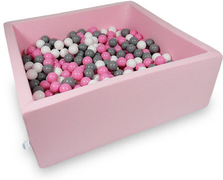Freeport Park Lauryn Ball Pit Pool Freeport Park Colour: Powder Pink/White/Grey/Rose  - Size: 125 cm H x 50 cm W Freeport Park Lauryn Ball Pit Pool Freeport Park Colour: Powder Pink/White/Grey/Rose  - Size: 125 cm H x 50 cm W