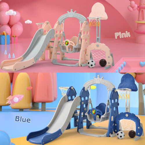 Freeport Park Chavers Swing Set Freeport Park Slide Colour: Pink  - Size: 66.04cm H x 45.72cm W x 3.81cm D Freeport Park Chavers Swing Set Freeport Park Slide Colour: Pink  - Size: 66.04cm H x 45.72cm W x 3.81cm D