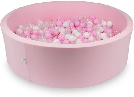 Freeport Park Paola Ball Pit Pool Freeport Park Colour: Powder Pink/White/Clear/Rose  - Size: 16cm H X 16cm W X 1cm D Freeport Park Paola Ball Pit Pool Freeport Park Colour: Powder Pink/White/Clear/Rose  - Size: 16cm H X 16cm W X 1cm D