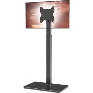 Symple Stuff Afolabi Universal Black Floor Stand Mount for 19"-42" LCD/LED, Holds up to 45 kg black 118.0 H x 33.0 W cm