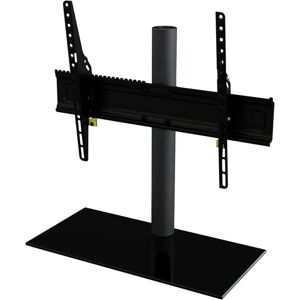 Ebern Designs Mannford Tilt and Swivel Universal Desktop Mount for 65" LCD, LED, Plasma TV black 73.1 H x 55.0 W x 1.0 D cm