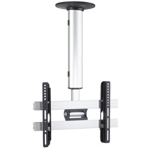 Symple Stuff Swivel Universal Ceiling Mount Silver/Black 50cm H X 42cm W Symple Stuff Swivel Universal Ceiling Mount Silver/Black 50cm H X 42cm W