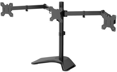 Symple Stuff Triple Articulating/Extending Arm Universal Desktop Mount for 13" - 24" LCD Symple Stuff  - Size: 72cm H X 68cm W X 62cm D Symple Stuff Triple Articulating/Extending Arm Universal Desktop Mount for 13" - 24" LCD Symple Stuff  - Size: 72cm H X 68cm W X 62cm D