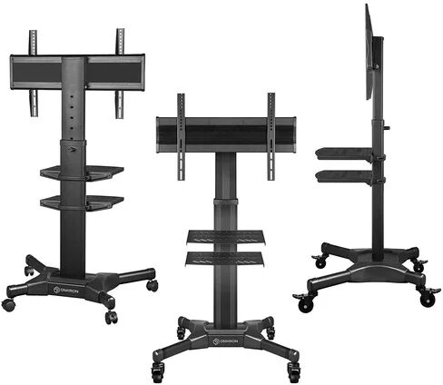 Symple Stuff Amdi Fixed Universal Floor Stand Mount 32"-55" Flat Panel Screens Symple Stuff  - Size: 80cm H X 155cm W X 85cm D Symple Stuff Amdi Fixed Universal Floor Stand Mount 32"-55" Flat Panel Screens Symple Stuff  - Size: 80cm H X 155cm W X 85cm D