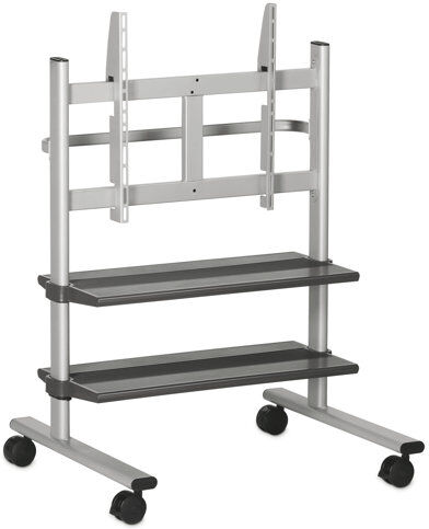 Symple Stuff Universal Floor Stand Mount for 36"-50" Flat Panel Screens Symple Stuff  - Size: 92cm -100cm H X 21cm W Symple Stuff Universal Floor Stand Mount for 36"-50" Flat Panel Screens Symple Stuff  - Size: 92cm -100cm H X 21cm W