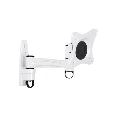 EUAVF Articulating/Extending Arm Universal Wall Mount for 15"-32" Flat Panel Screens EUAVF Finish: White  - Size: 43cm H X 125cm W X 46cm D