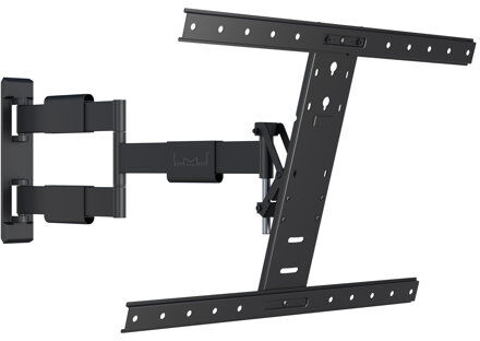 Symple Stuff Timmerman Articulating/Extending Arm Universal Wall Mount for 32"-55" Flat Panel Screens Symple Stuff  - Size: 61cm H x 45.7cm W x 0.13cm D Symple Stuff Timmerman Articulating/Extending Arm Universal Wall Mount for 32"-55" Flat Panel Screens Symple Stuff  - Size: 61cm H x 45.7cm W x 0.13cm D