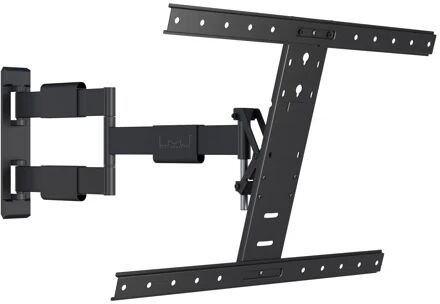 Symple Stuff Timmerman Articulating/Extending Arm Universal Wall Mount for 32"-55" Flat Panel Screens Symple Stuff Finish: Black  - Size: Large Symple Stuff Timmerman Articulating/Extending Arm Universal Wall Mount for 32"-55" Flat Panel Screens Symple Stuff Finish: Black  - Size: Large