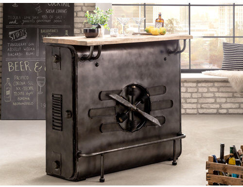 Rio Dickson Bar Table Williston Forge - Size: 115cm H X 135cm B X 60cm T