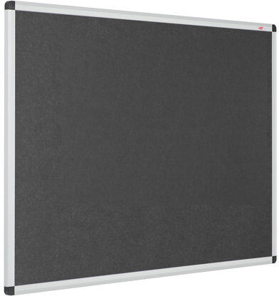 Symple Stuff Aluminium Framed Resist-a-Flame Bulletin Board Symple Stuff Size: 120cm H x 120cm W, Finish: Charcoal  - Size: 120cm H x 180cm W Symple Stuff Aluminium Framed Resist-a-Flame Bulletin Board Symple Stuff Size: 120cm H x 120cm W, Finish: Charcoal  - Size: 120cm H x 180cm W