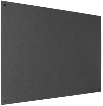 Symple Stuff Wall Mounted Reversible Bulletin Board Symple Stuff Size: 90cm H x 120cm W, Colour: Charcoal  - Size: 90cm H x 120cm W Symple Stuff Wall Mounted Reversible Bulletin Board Symple Stuff Size: 90cm H x 120cm W, Colour: Charcoal  - Size: 90cm H x 120cm W